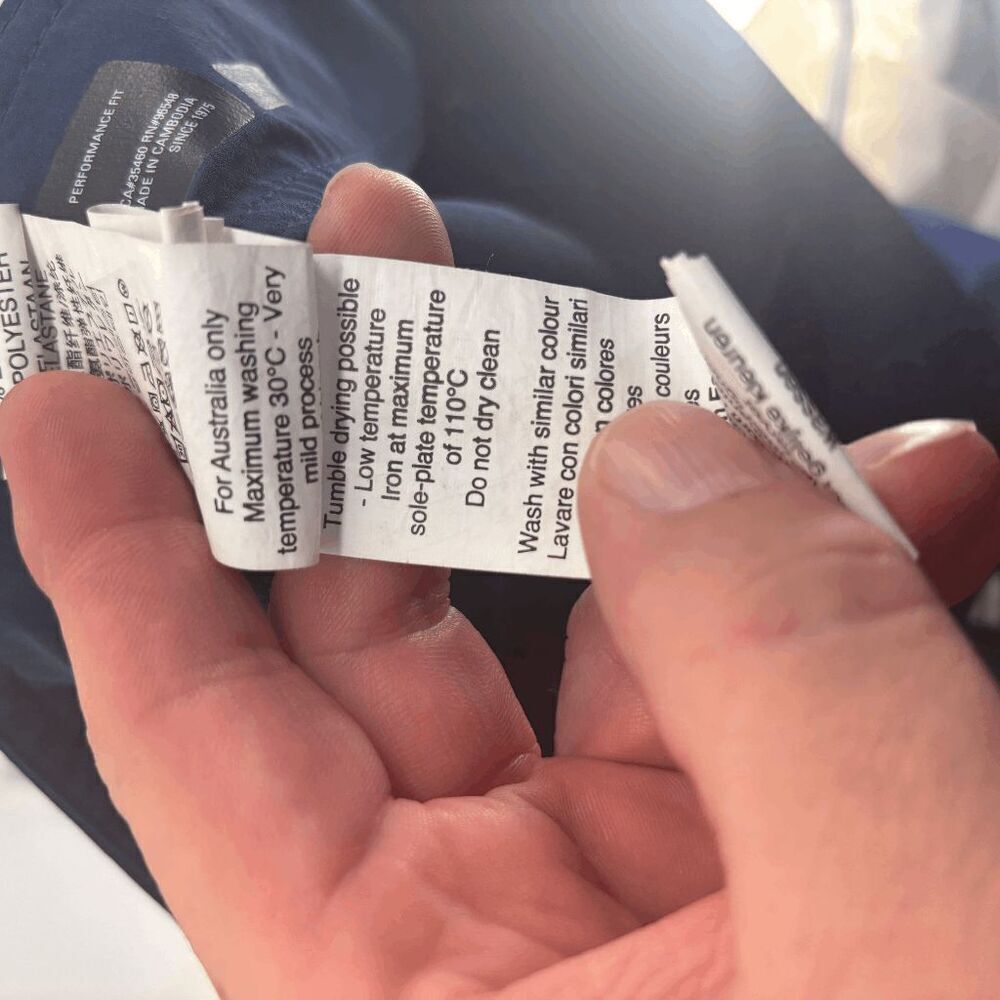 Oakley Performance Fit Draw String Size 33 Blue Striped Board Shorts - Picture 6 of 7